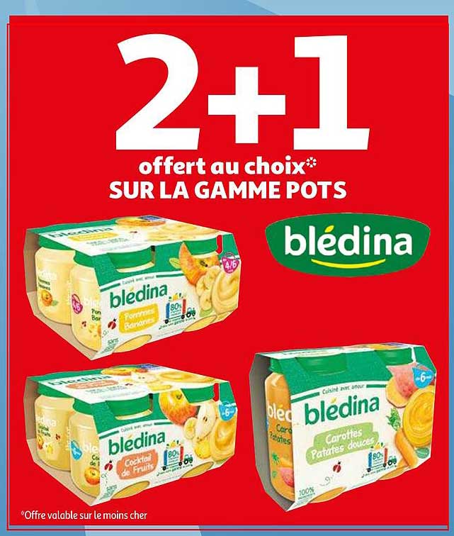 la gamme pots blédina