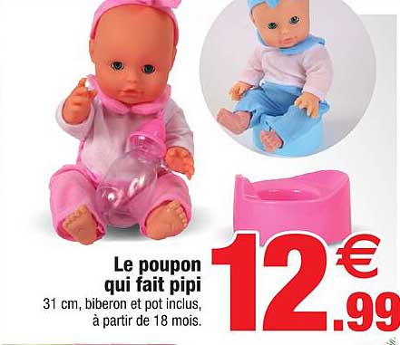 le poupon qui fait pipi