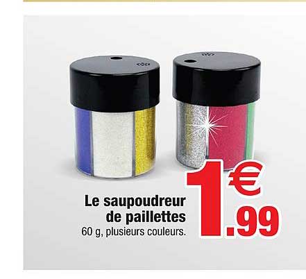 le saupoudreur de paillettes