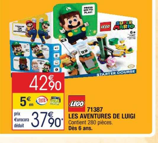 les aventures de luigi lego