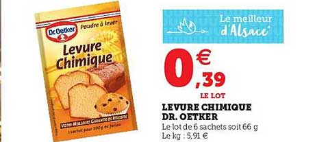 levure chimique dr. oetker