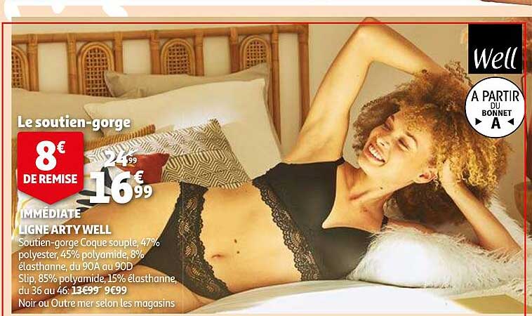 ligne arty well : le soutien-gorge