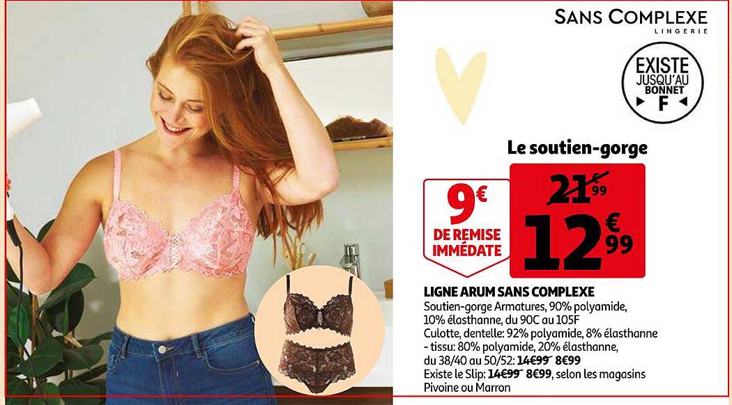 Ligne Arum Sans Complexe : Le Soutien-gorge