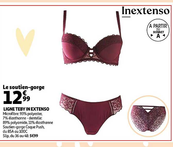ligne teby in extenso : le soutien-gorge