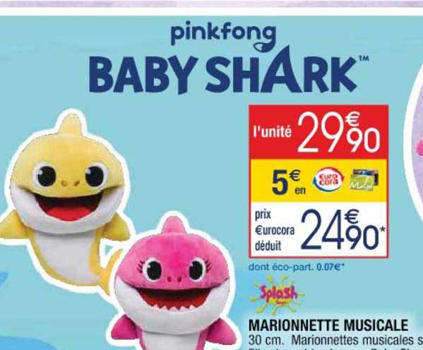 marionnette musicale splash