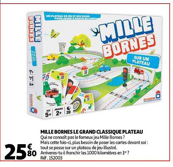 mille bornes le grand classique plateau