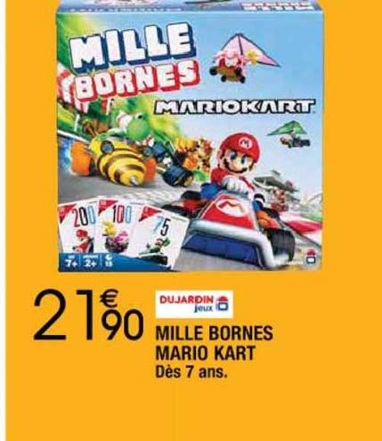 mille bornes mario kart dujardin jeux