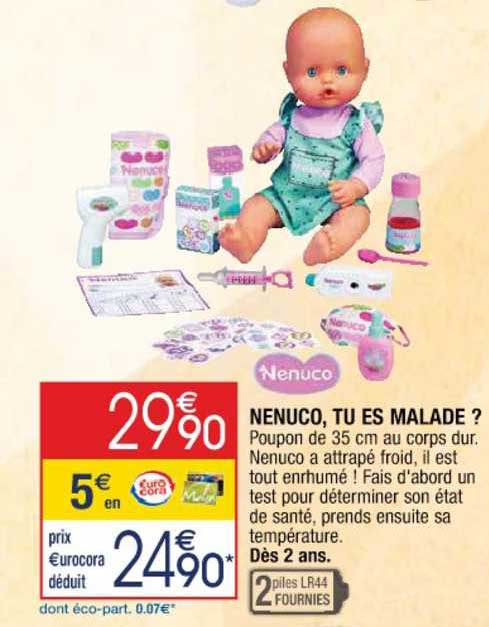 nenuco, tu es malade ?