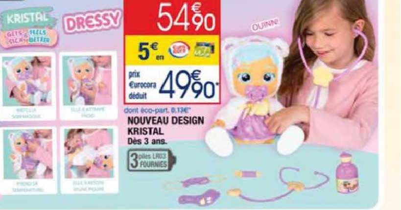 nouveau design kristal