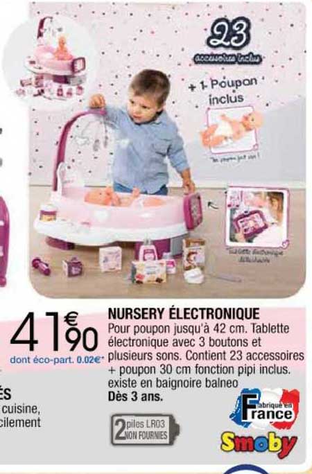 nursery électronique