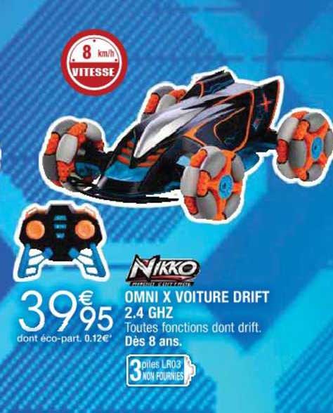 omni x voiture drift 2.4 ghz nikko