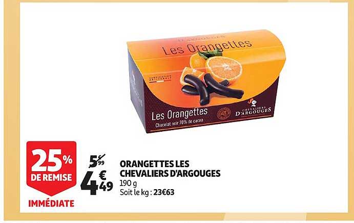 Orangettes Les Chevaliers D'argouges