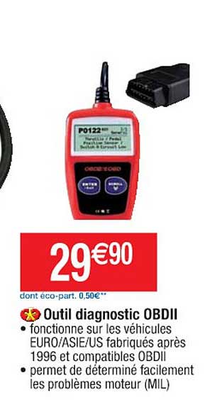 outil diagnostic obdii