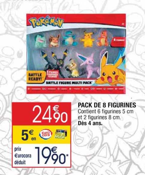 Pack De 8 Figurines
