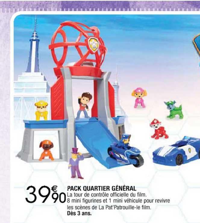 pack quartier général