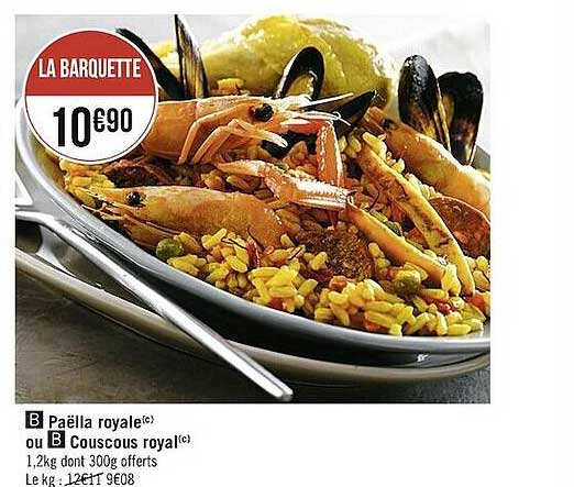 Paëlla Royale Ou Couscous Royal