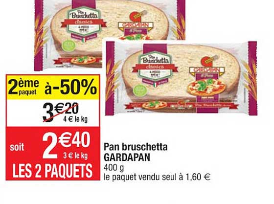 pan bruschetta gardapan