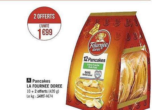 pancakes la fournée dorée