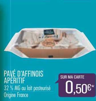Pavé D'affinois Apéritif
