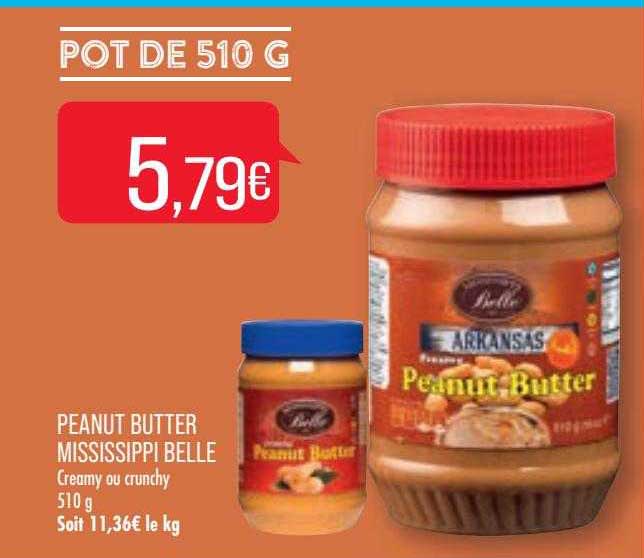 peanut butter mississippi belle