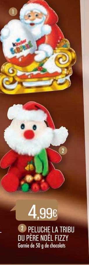 peluche la tribu du père noël fizzy