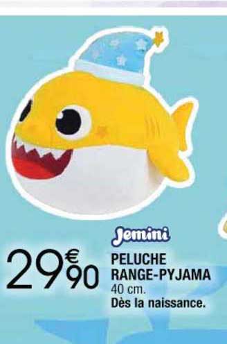 peluche range-pyjama jemini
