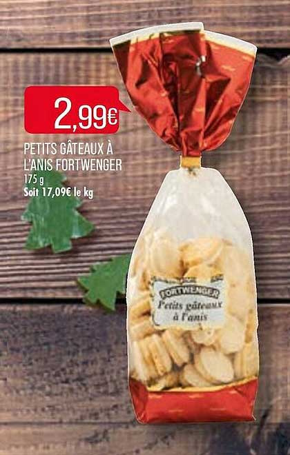 petits gâteaux à l'anis fortwenger