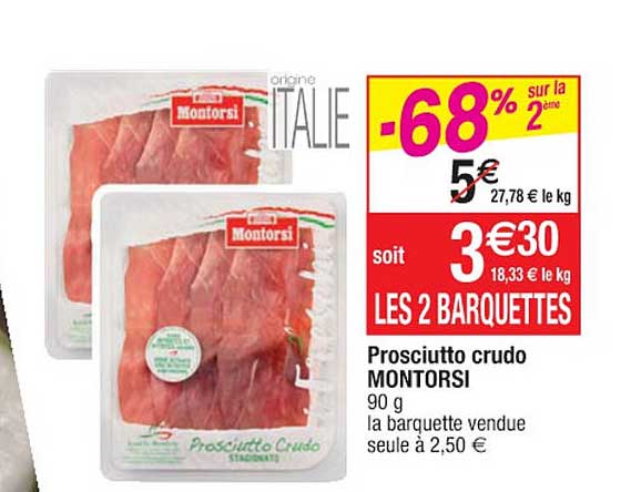 prosciutto crudo montorsi