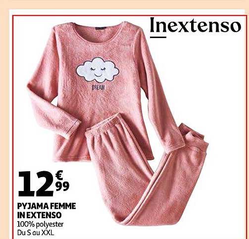 pyjama femme in extenso