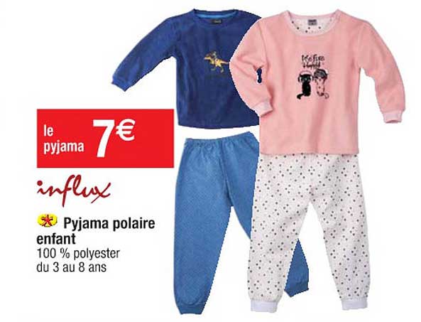 Pyjama Polaire Enfant Influx