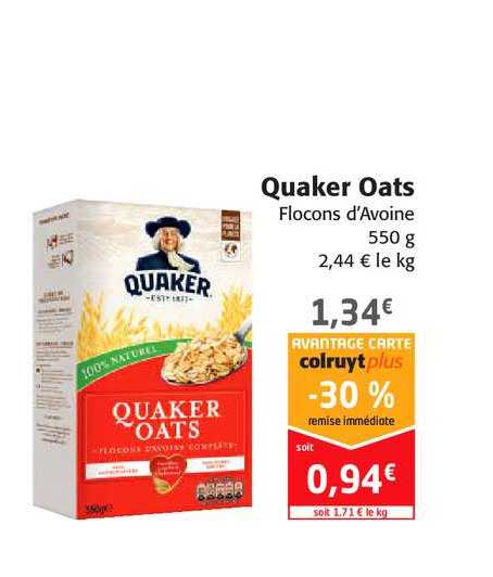 quaker oats