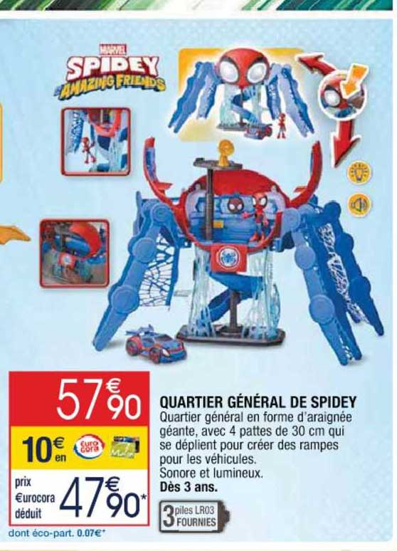 quartier général de spidey