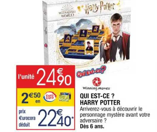 qui est-ce ? harry potter