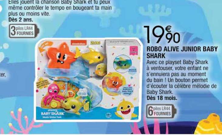 robo alive junior baby shark
