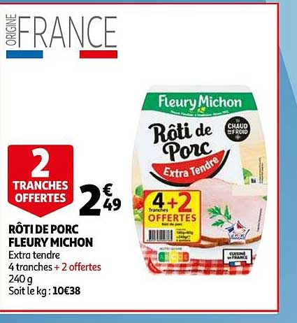 rôti de porc fleury michon