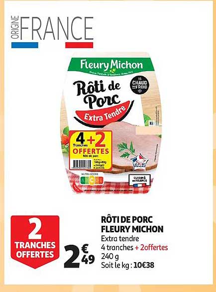 rôti de porc fleury michon
