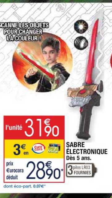 sabre électronique