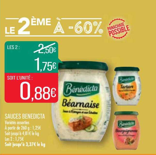 Sauces Bénédicta