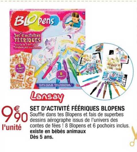 set d'activité féériques blopens lansay