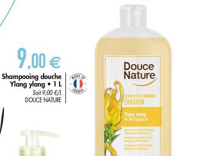 shampooing douche ylang ylang douce nature