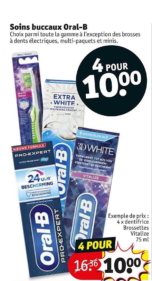 Soins Buccaux Oral-b