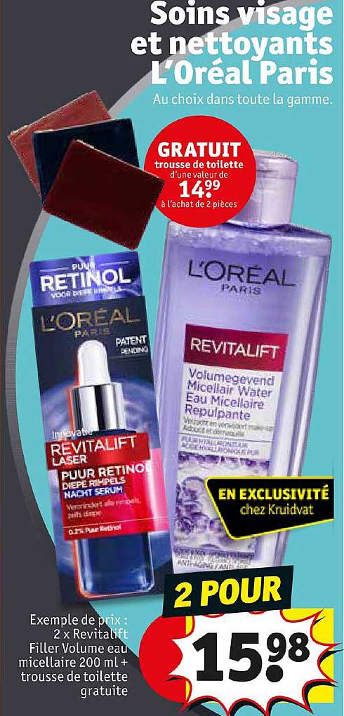soins visage et nettoyants l'oréal paris