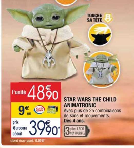 star wars the child animatronic