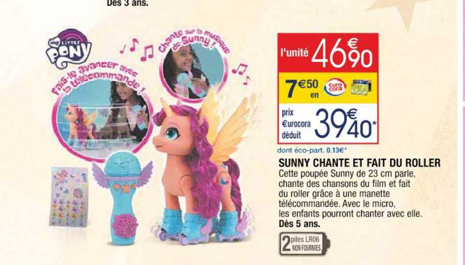 sunny chante et fait du roller