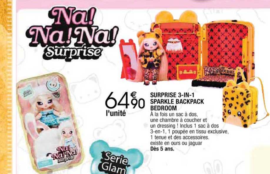 surprise 3-in-1 sparkle backpack bedroom