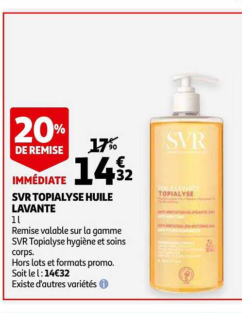 svr topialyse huile lavante