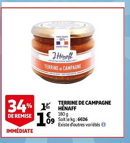 Terrine De Campagne Hénaff