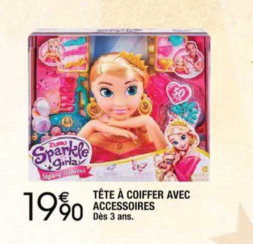 Tête à Coiffer Avec Accessoires