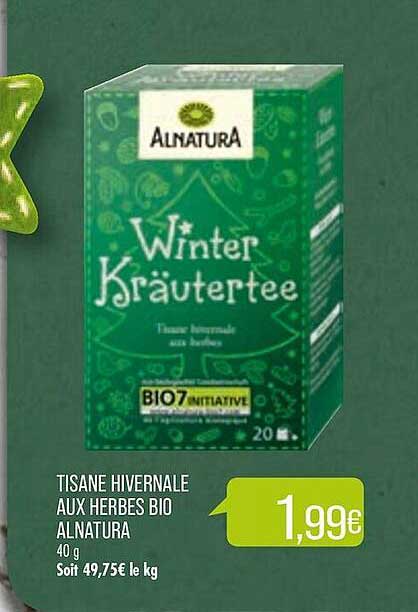 tisane hivernale aux herbes bio alnatura