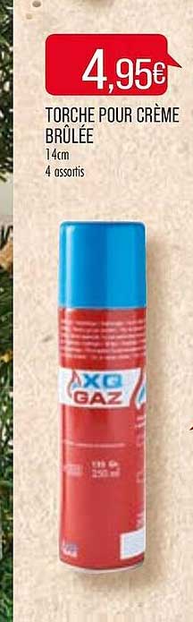 torche pour crème brûlée
